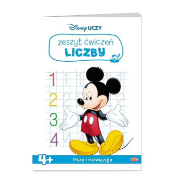 Disney Uczy. Zeszyt ćwiczeń. Liczby